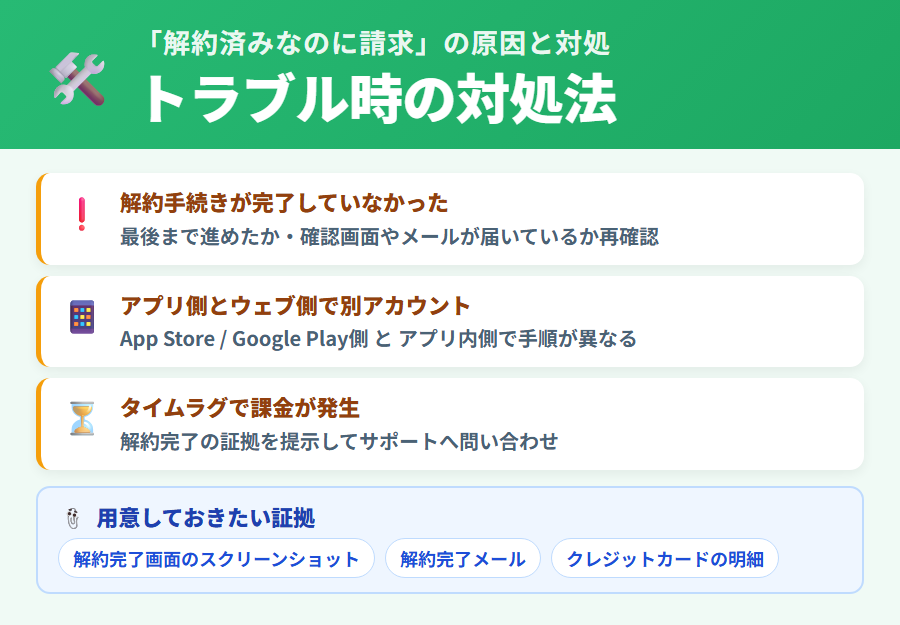 タックスナップ解約後に請求が来た場合の対処法