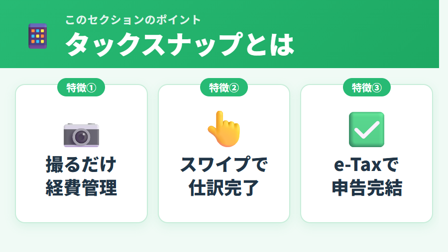 タックスナップとはの特徴まとめ図解